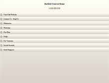Tablet Screenshot of hatfieldfh.com
